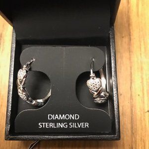 Nice Gianni Argento Sterling Silver Earrings